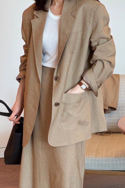 Simer Linen Jacket