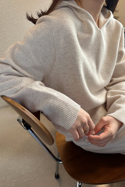 Harvey hooded knit