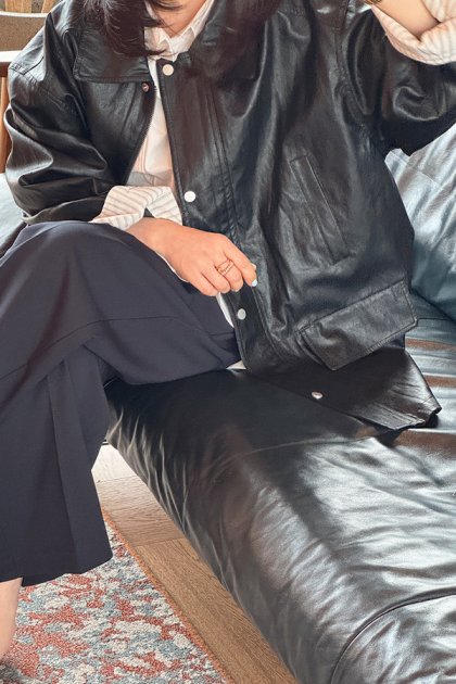 Mervit leather jacket