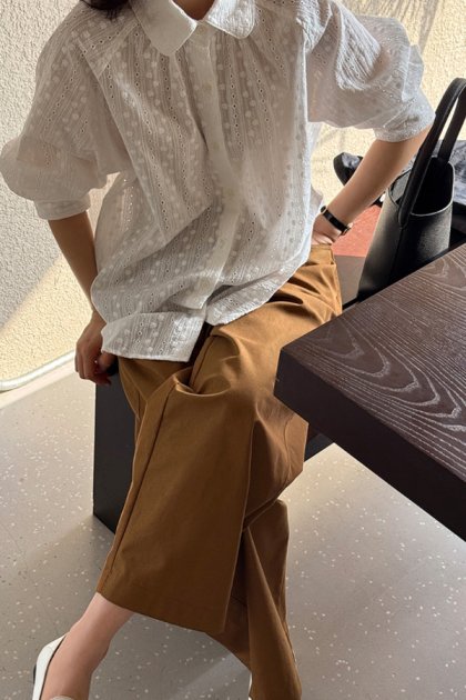 holic 5097 Wide Cotton Pants