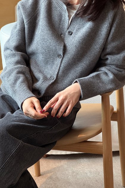 Luor wool cardigan
