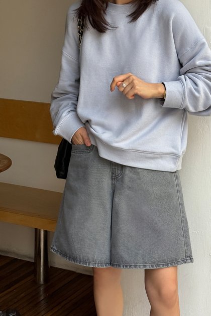 Varnish cotton sweatshirt