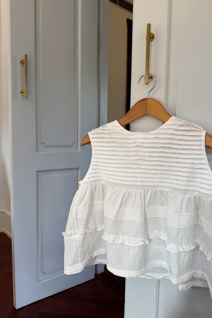 Cropped Cancan Blouse Cropped Cancan Blouse