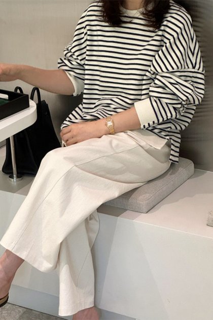 Goen Stripe Man-to-Man