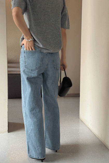 holic 5100 Blue Striped Denim