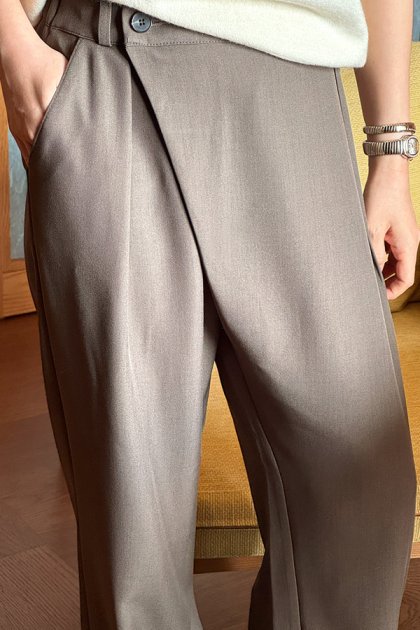 holic 4899 wide wrap slacks