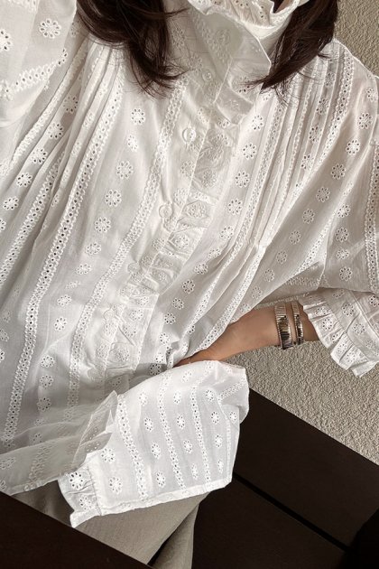 Kinmel Lace Blouse
