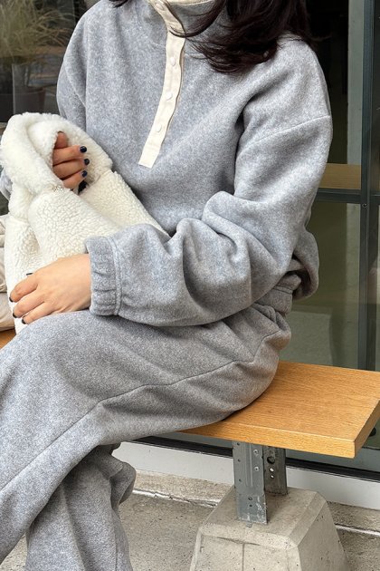 Lymphoa Fleece Man-to-Man