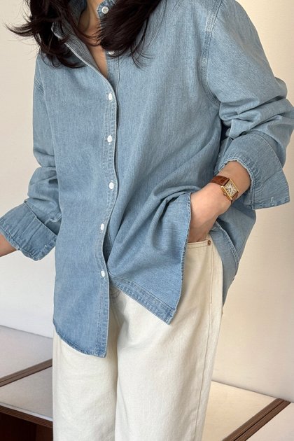 Gardening denim shirt