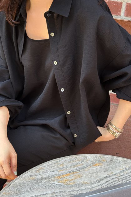 (SET)Verodi Layered Shirt