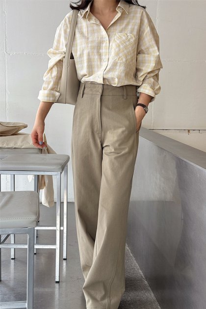 holic 5061 cotton long pants