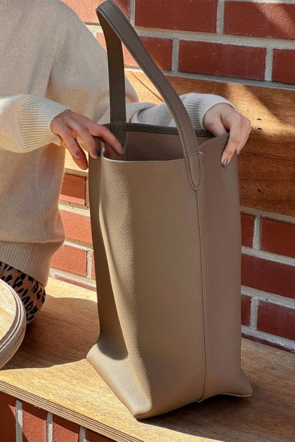 Capel Leather Tote Bag