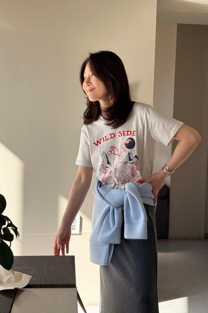 Arillo dyed T-shirt
