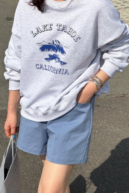 Poplin Loose Sweatshirt