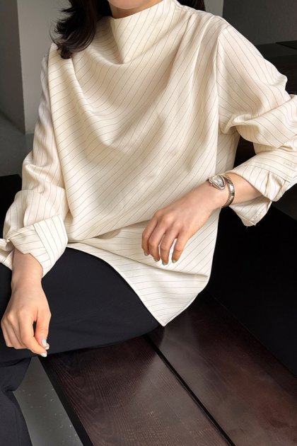 Leila Striped Blouse