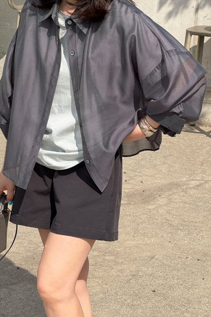 Muel Crop Shirt