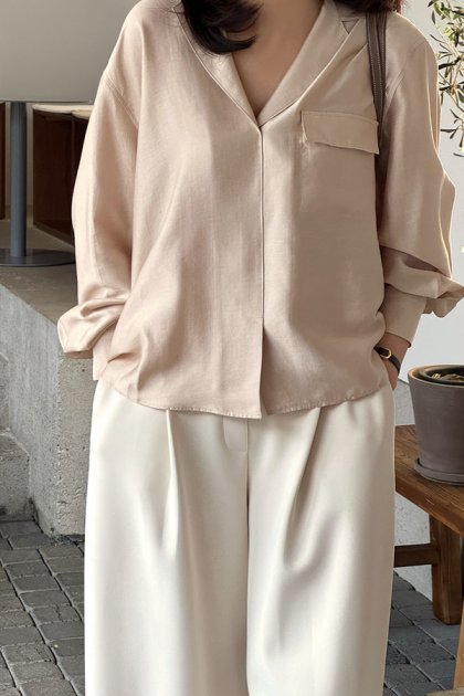 Karen Pocket Blouse
