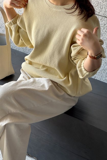 Hemon Waffle Sweatshirt