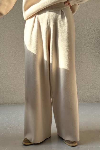 holic 5033 banding wide pants