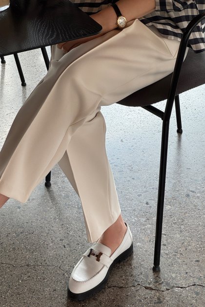 holic 5106 Elastic Waist Pocket Pants