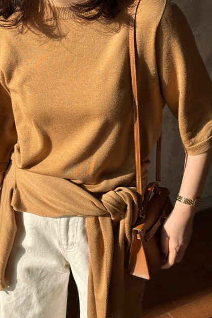Decaine wool knit