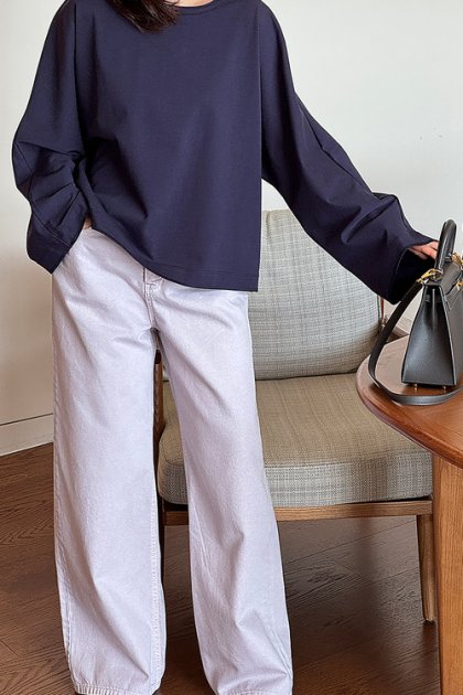 holic 5119 Purple Dyed Pants