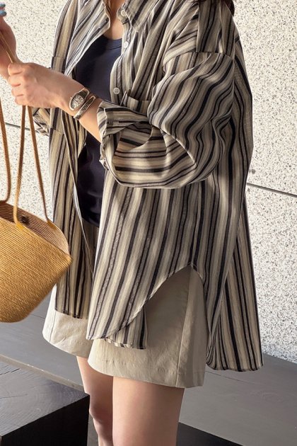 Bellit striped shirt