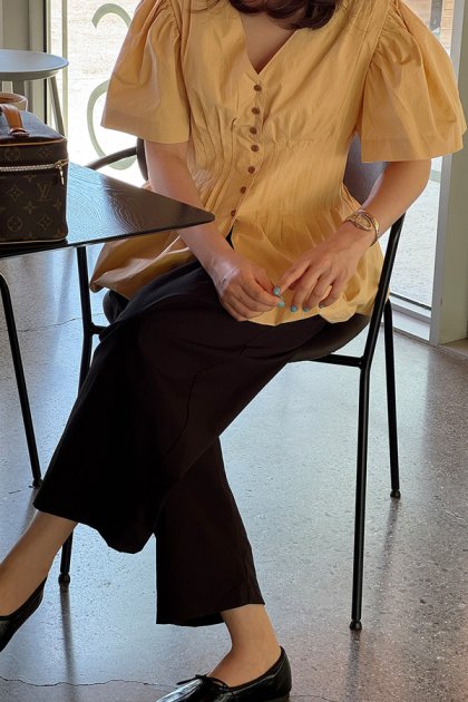 Bernin pintuck blouse