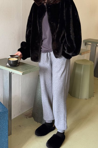 holic 5028 knit jogger pants