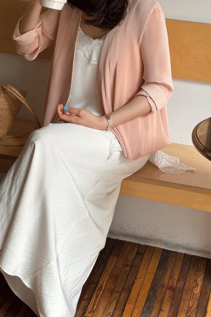 Beber pleated cardigan