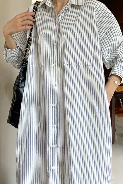 Agnes shirt dress