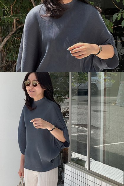 Rained volume blouse