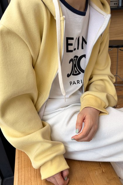 Forer zip-up hoodie