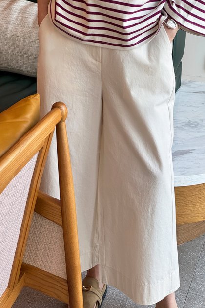 holic 5111 Cotton Elastic Waist Pants