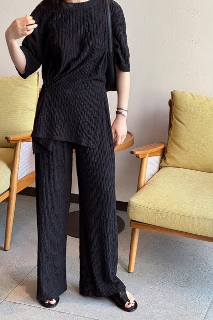 Mariée pleated set