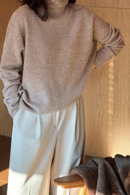 Anello turtleneck knit