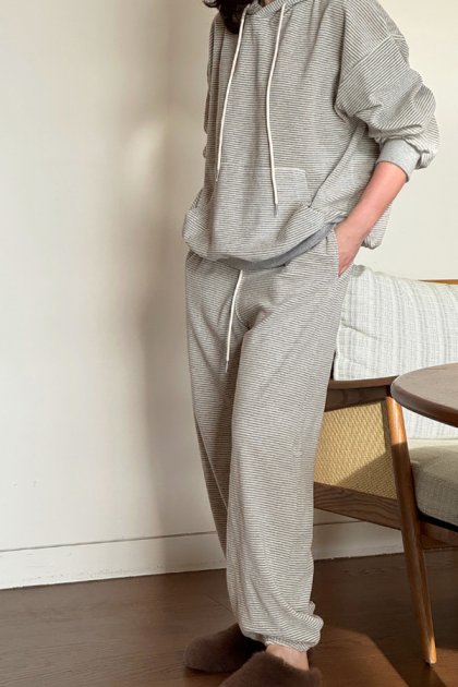 holic 5043 terry jogger pants
