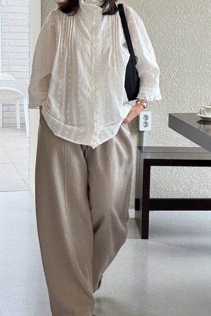 holic 5124 Wide Elastic Pants