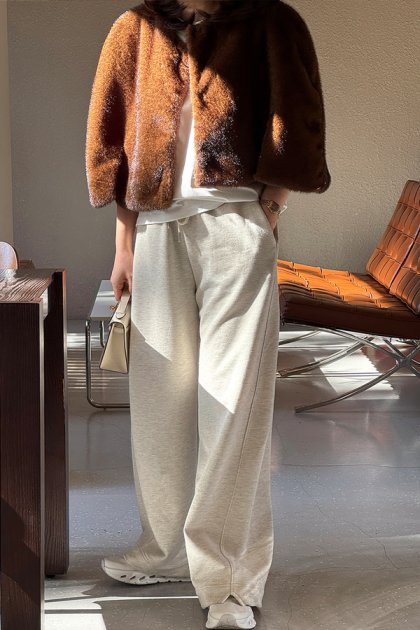 holic 5049 banding slit pants