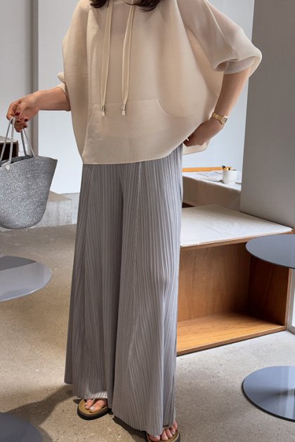 holic 5154 Pleated Wide Pants