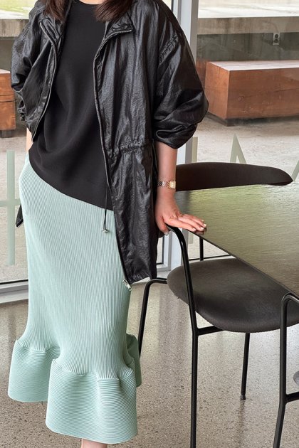 Briton pleated skirt