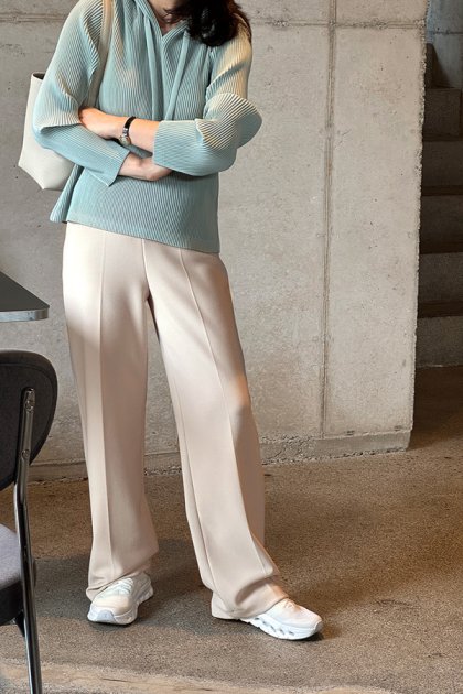 holic 5093 banding long slacks
