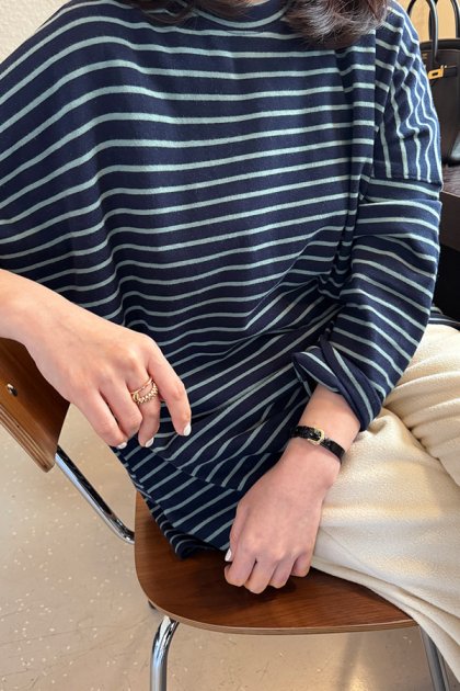 Navy Stripe T-shirt
