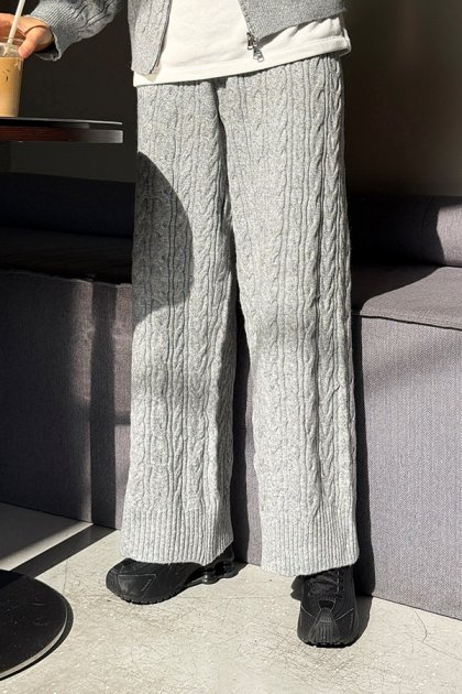 holic 5039 cable banding pants