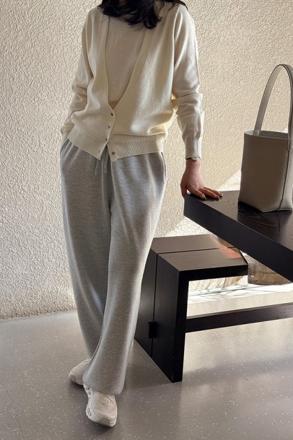 holic 5081 knit jogger pants