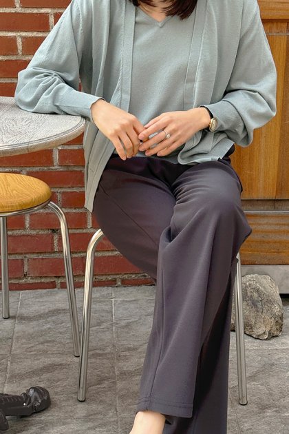 holic 5120 Elastic Waist Spandex Pants