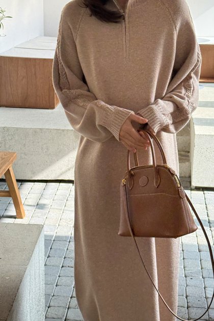 Creese zip-up one-piece Creese zip-up one-piece