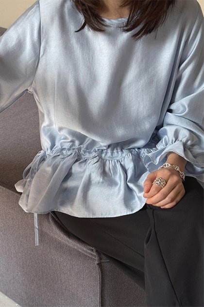Seine Satin Blouse