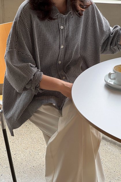 Lienni check shirt