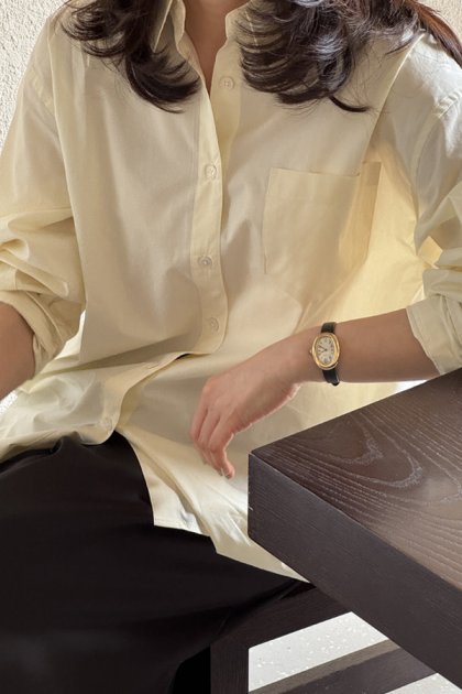 Gentleman loose shirt